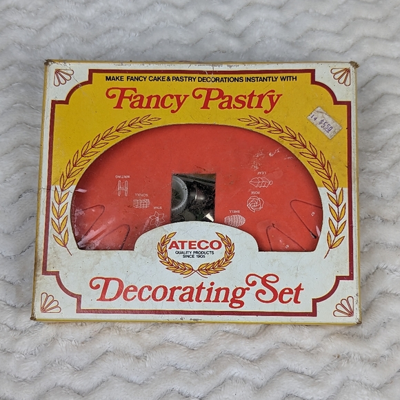 Vintage Ateco Fancy Pastry Decorating Set Missing Bag - Picture 1 of 6